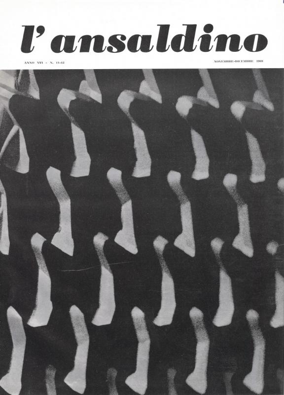 Copertina, L'Ansaldino, n. 11-12, anno XVI, 1969