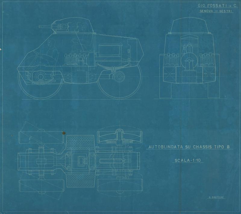 Autoblindata su Chassis tipo B