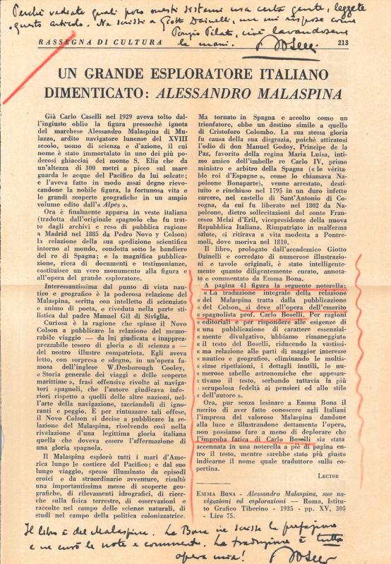 Lettera di Carlo Boselli a Giovanni Ansaldo, 10-03-1939 (4)
