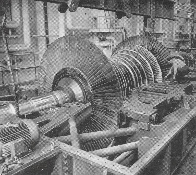 Sistemazione del rotore da 53 tonnellate e 3,40 mt di altezza, p. 8