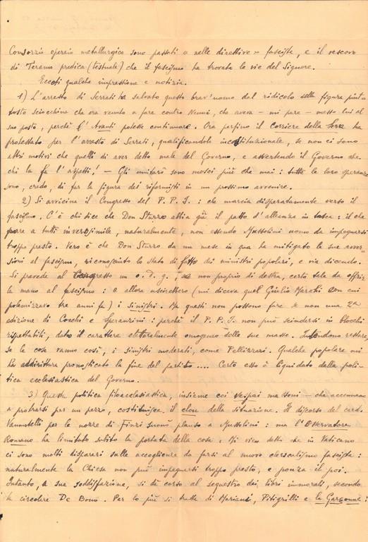 Lettera di Santino Caramella a Giovanni Ansaldo, 07-03-1923 (2)