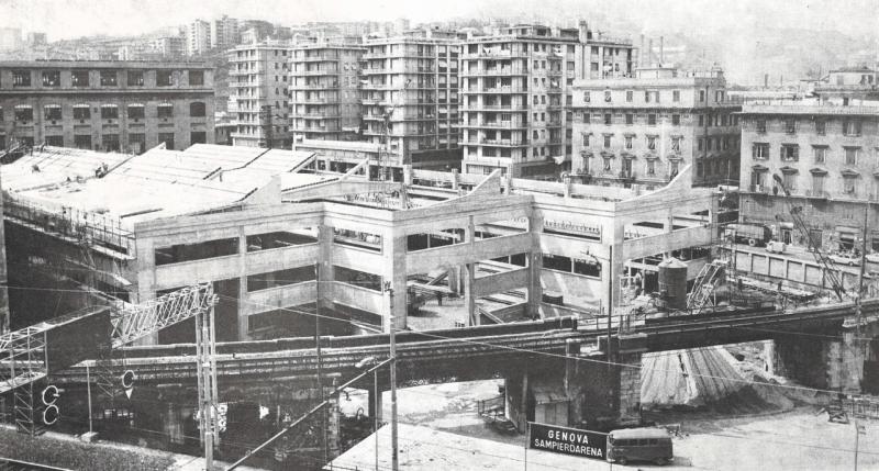 Particolare dei nuovi magazzini nell'area degli ex molini, p. 5