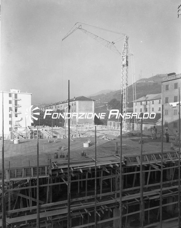 Genova - costruzione nuovi caseggiati