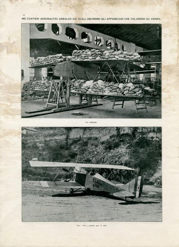 L'Illustrazione Italiana - numero speciale dedicato alla trasvolata su Vienna - p. 16