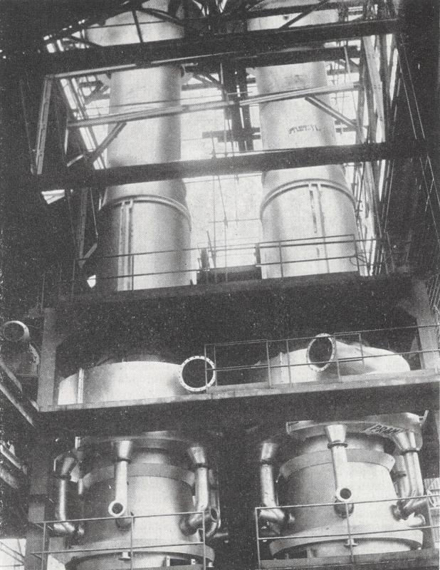 Cubilotti da 10.5 tonn. a colata continua dell'impianto fusorio, p. 7