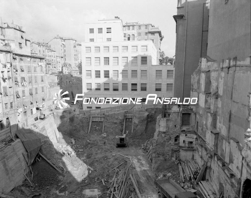 Genova - Portoria - demolizioni