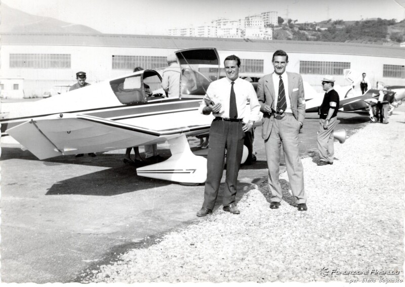 Vittorio Calissano all&#039;Aeroclub di Genova
