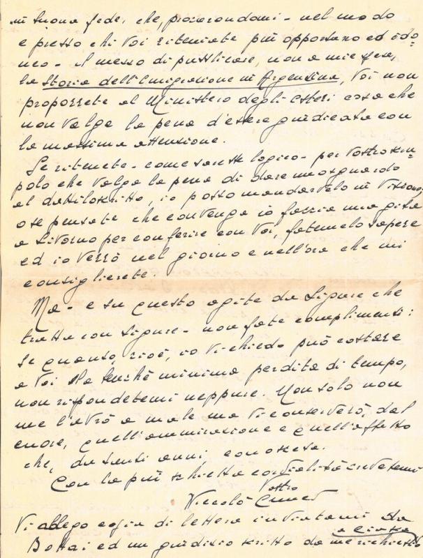 Lettera di Nicolò Cuneo a Giovanni Ansaldo, 29-05-1939 (4)