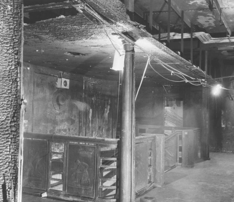 Ericsson - Interni danneggiati dall&#039;incendio