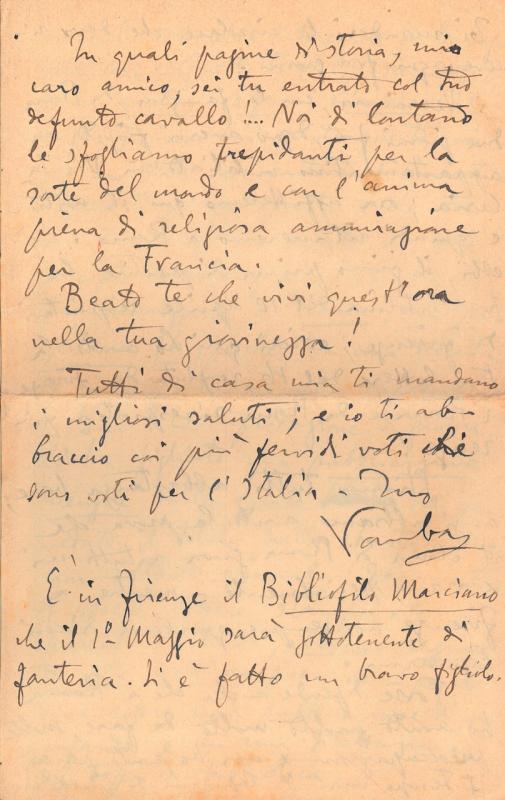 Lettera di Luigi Vamba a Giovanni Ansaldo, 26-04-1918 (3)