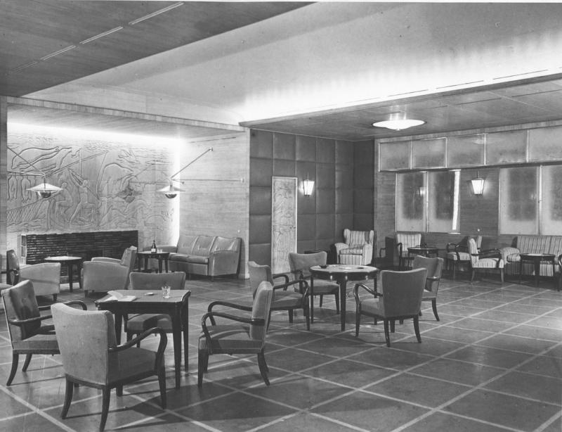 Italia - Sala soggiorno di prima classe