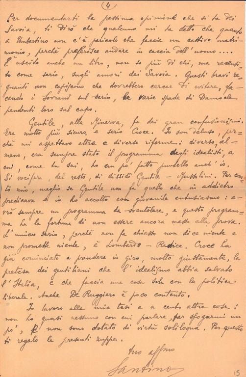 Lettera di Santino Caramella a Giovanni Ansaldo, 22-03-1923 (4)