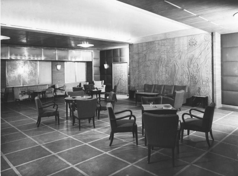 Italia - Sala soggiorno di prima classe