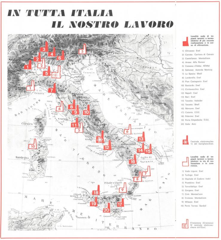 Il lavoro di Ansaldo in Italia, p. 8-9