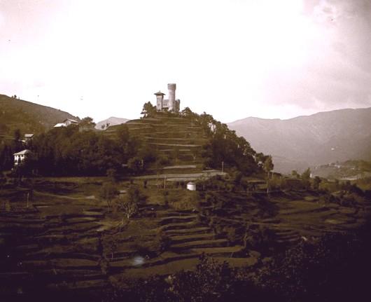 Torriglia - castello Becchi - panorama