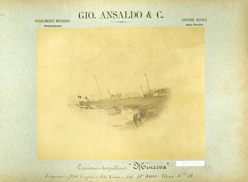 Incrociatore torpediniere Minerva, 1892 (FP.031859)