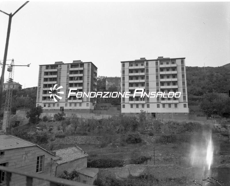 Genova - Marassi - costruzione nuovi caseggiati