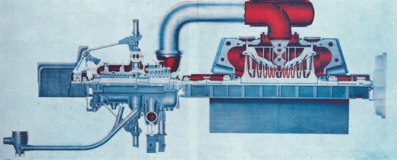 Disegno esemplificativo di una turbina a vapore da 320.000 kWe, p. 3