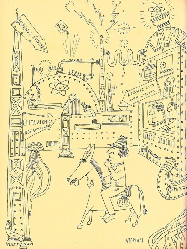 Seconda di copertina di Gino Vignali, settembre-ottobre 1955, anno III, n. 5