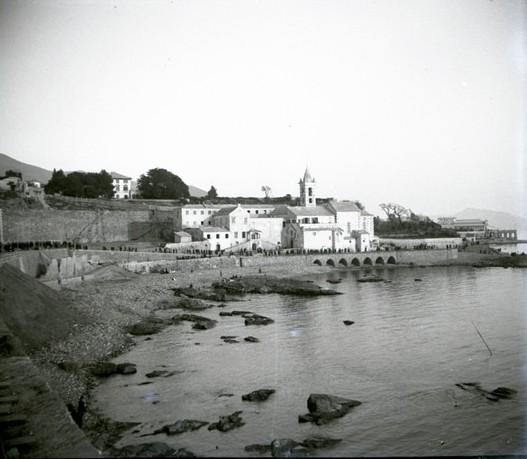 Genova - corso Italia in costruzione