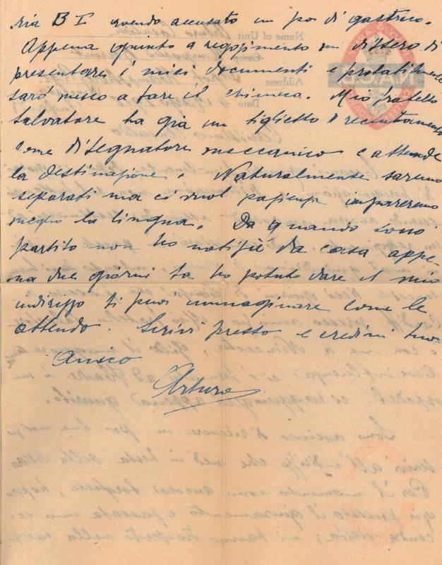 Lettera di Arturo Cosulich a Giovanni Ansaldo, 04-03-1918 (2)
