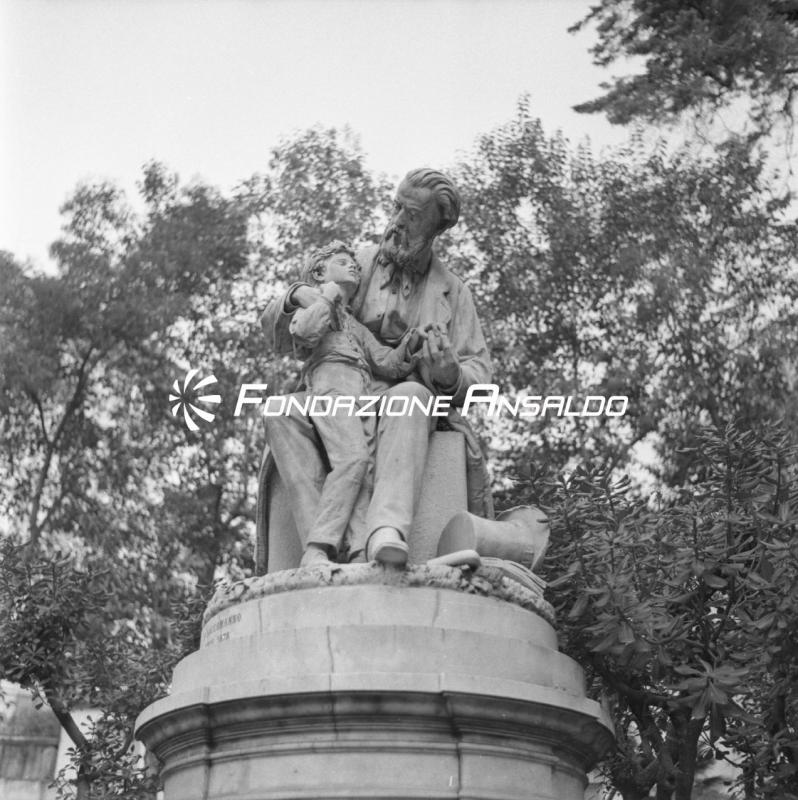 Genova - statua David Chiossone