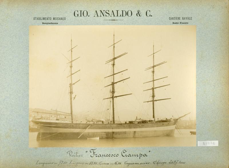 Veliero Francesco Ciampa, 1890 (FP.031874)