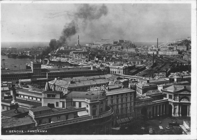 Cartolina inviata da Carlo Ciucci a Giovanni Ansaldo, fronte, 7 - 7 - 1935