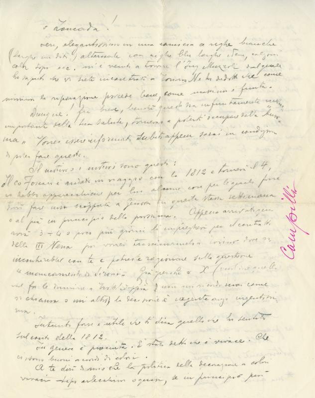 Lettera di Spinelli, 1956