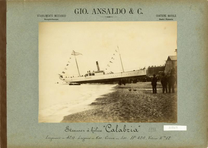 Piroscafo misto Calabria, 1892 (FP.031867)