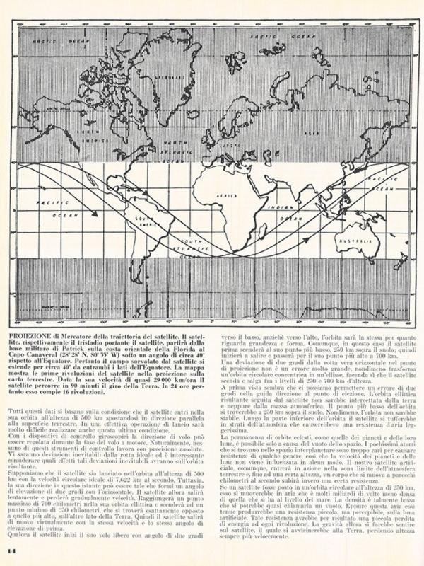 I primi satelliti artificiali terrestri di Glauco Partel, luglio - agosto 1956, anno IV, n. 4, p. 14