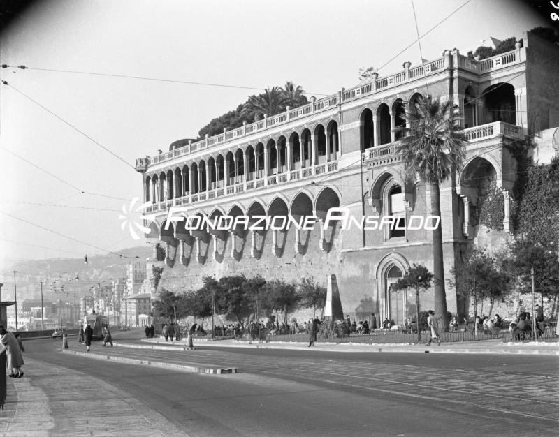Genova - corso Aurelio Saffi - villa Figari