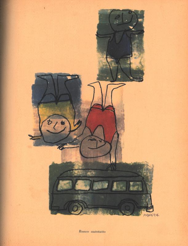 Terza di copertina - "Romeo autotutto" di Riccardo Manzi - maggio 1954, anno II, n. 3