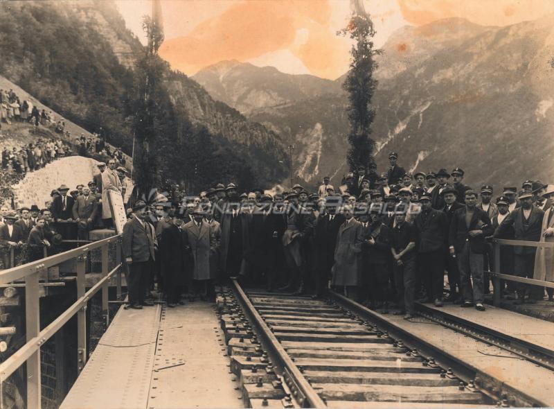Inaugurazione di ponte ferroviario