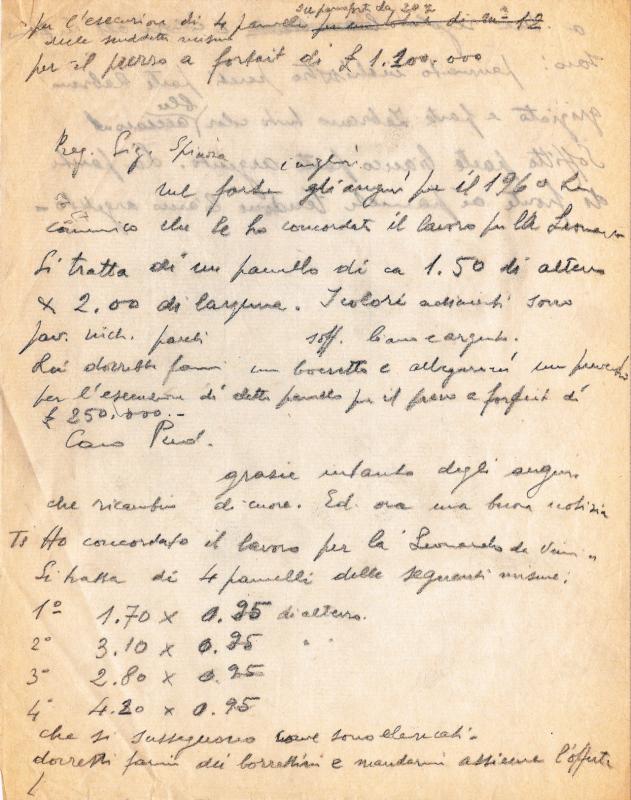 Zoncada - Minute di lettere 02