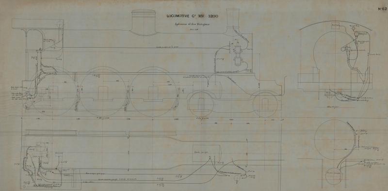 Locomotiva Alessandro Volta - Applicazione del freno Westinghouse