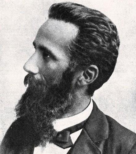 Ritratto di Galileo Ferraris (1847 - 1897) grande elettricista e sommo maestro di fisica, marzo - aprile 1957, anno V, n. 2 - p. 66