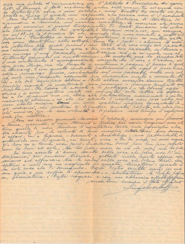 Lettera di Sergio Codeluppi a Giovanni Ansaldo, p. 2, 13 - 8 - 1946