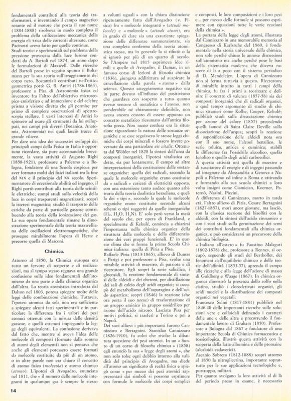 L'Ottocento scientifico - di G. Sermonti e G. Gualandi - ottobre 1961, anno IX, n. straordinario, p. 14