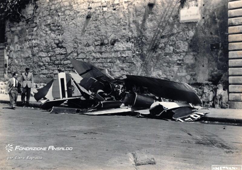 Incidente aereo in Genova, Carignano, Via Ruffini, Giorgio Parodi con Ignazio Messina 09.06.1940