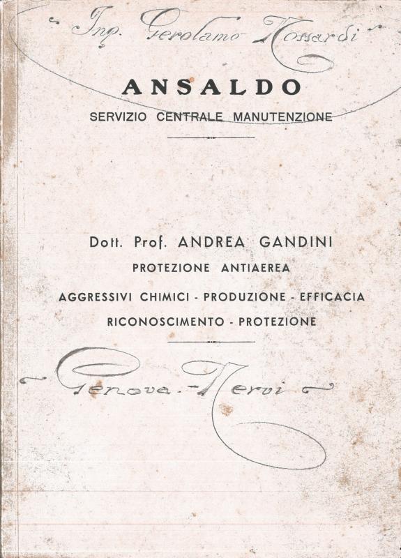 Protezione antiaerea da attacchi chimici