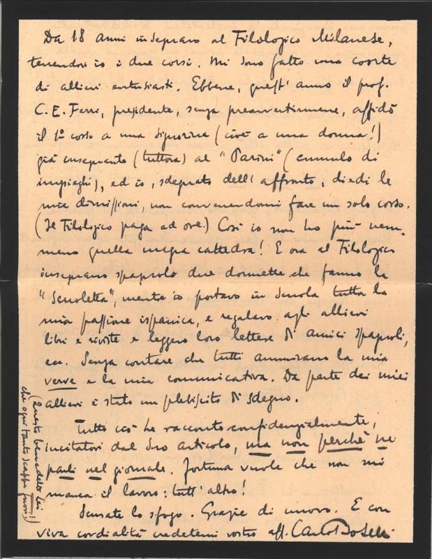 Lettera di Carlo Boselli a Giovanni Ansaldo, 10-03-1939 (3)