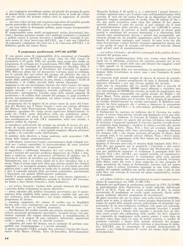 La funzione dell'IRI di Aldo Fascetti, maggio - giugno 1957, anno V, n. 3, p. 14
