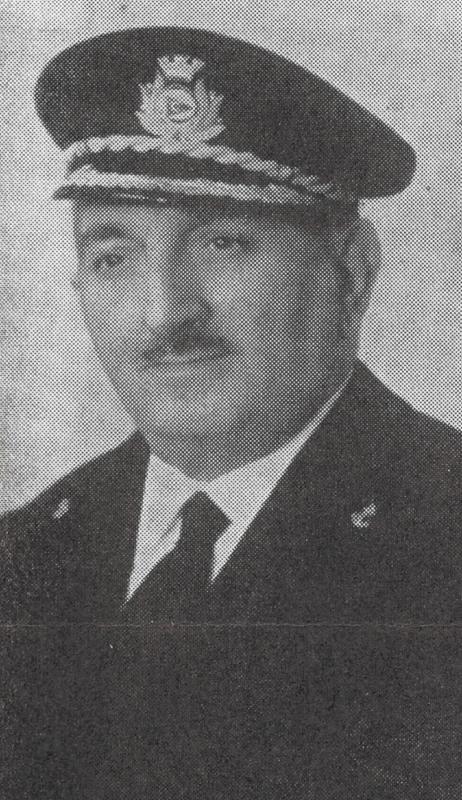 A riposo il comandante Federico Pieroni