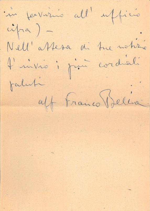 Lettera di Franco Bellia a Giovanni Ansaldo, 20-07-1947 (4)