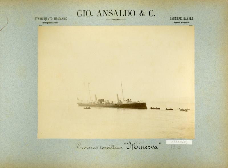Incrociatore torpediniere Minerva, 1892 (FP.031860)