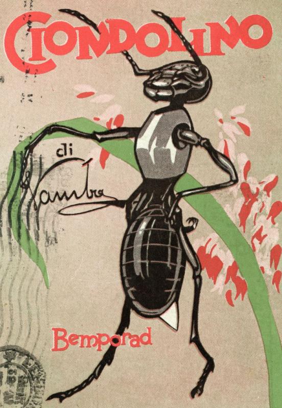 Cartolina di Arrigo Caiumi, 1931