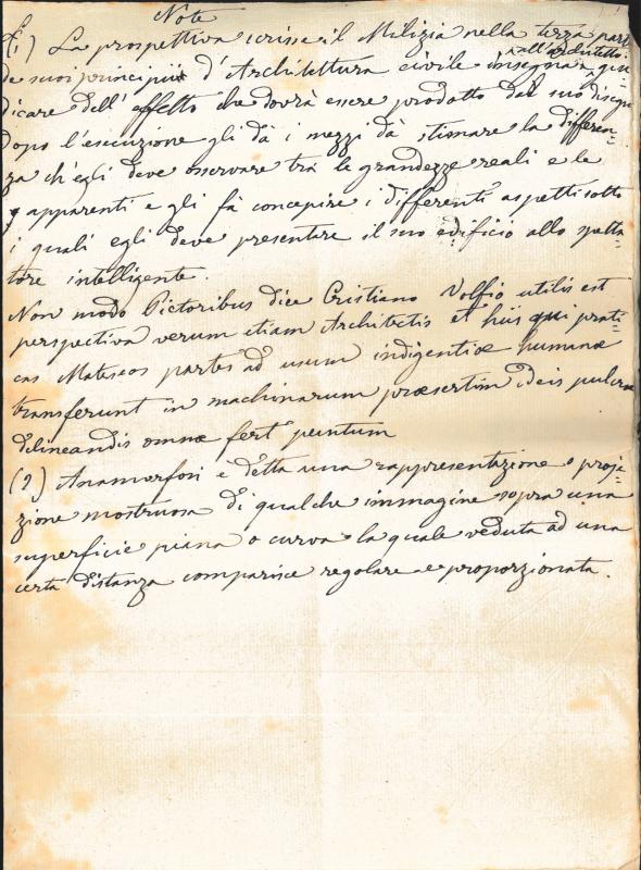 Nozioni concise sulla prospettiva, seconda metà sec. XIX, p. 5