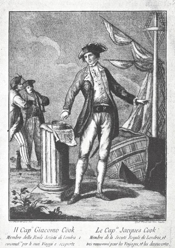 Stampa del capitano Cook, p. 7