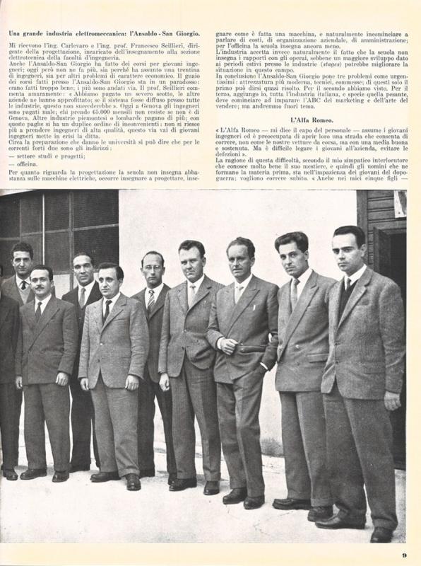 Il problema degli ingegneri di Alberto Mondini, luglio - agosto 1957, anno V, n. 4, p. 9